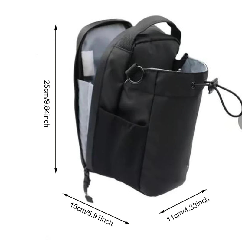 Magnetic Bag Company - Bolsa magnética para garrafa para homens e mulheres | Bolsa magnética de ginástica para academia, viagens, trabalho e esportes | Mantenha seus itens fora do chão sujo da